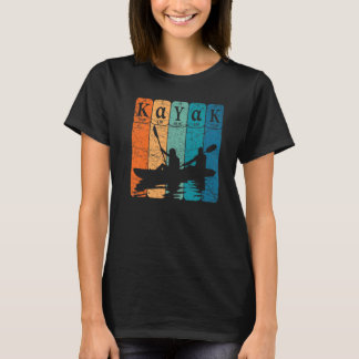Kayak Periodic Table Elements Kayaking Vintage Kay T-Shirt