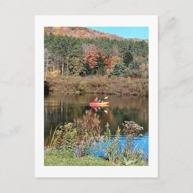 Kayak Ride Postcard (Front)