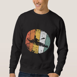 Kayak Rowing Rower Vintage Sweatshirt