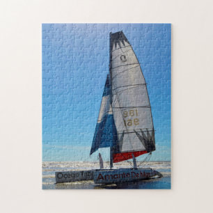 Kayak Sail Boat Texas. Jigsaw Puzzle