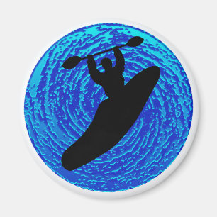 Kayak Soulful Flows Magnet