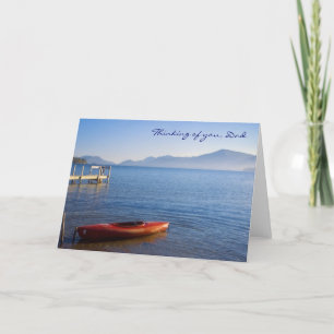 Kayak, Thinking of you, Dad Card