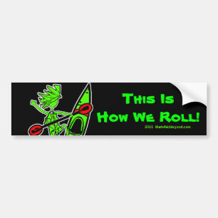 Kayak This Is How I Roll II Bumper Sticker