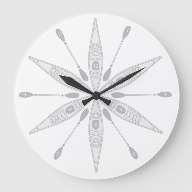 Kayak Time wall clock (Front)
