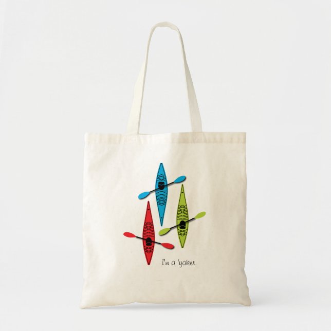 kayak tote bag (Front)