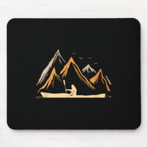 Kayak Vintage Gift For River Kayaking Trip Kayak B Mouse Pad