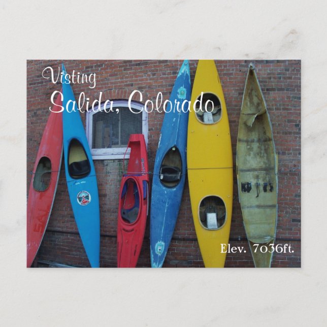 Kayak Wall II Postcard (Front)