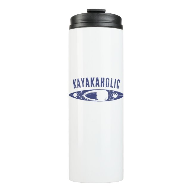 Kayakaholic Thermal Tumbler (Front)
