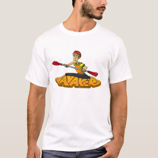 Kayaker Graffiti T-Shirt