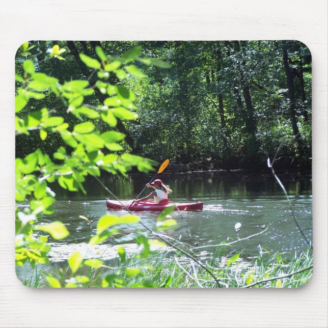 Kayaker Mouse Pad (Front)