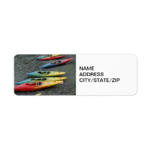 KAYAKER'S ADDRESS LABEL