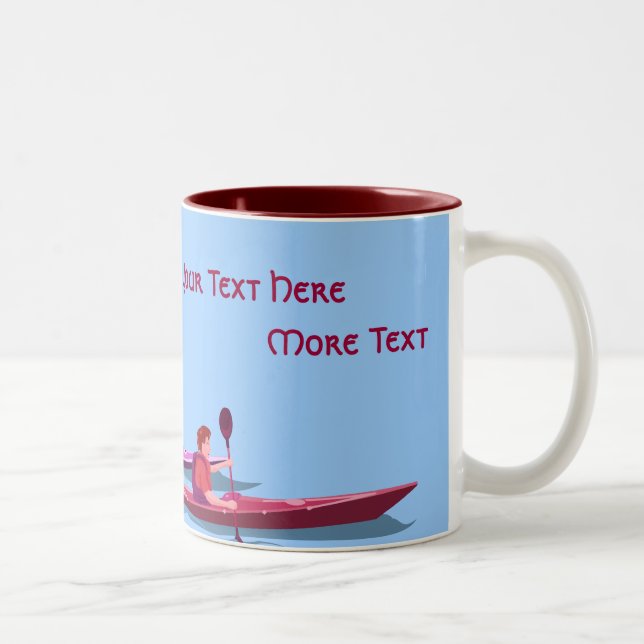 Kayakers Customizable Mug (Right)