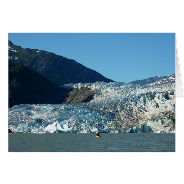 Kayaking at the Mendenhall Glacier (Front Horizontal)