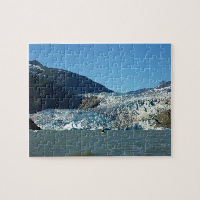 Kayaking at the Mendenhall Glacier Jigsaw Puzzle (Horizontal)