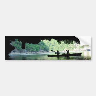 Kayaking Bumper Sticker