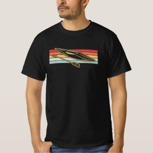 Kayaking Canoeing Retro T-Shirt
