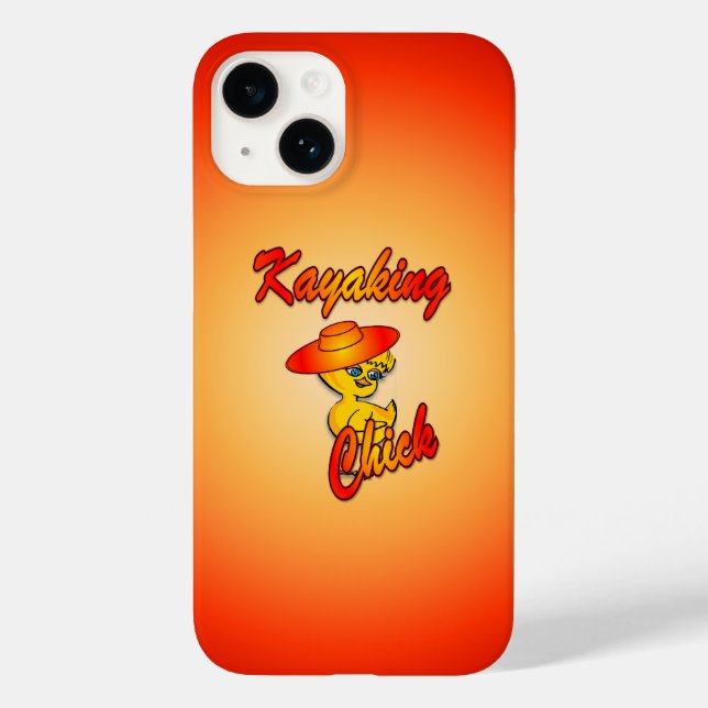 Kayaking Chick #5 Case-Mate iPhone Case (Back)