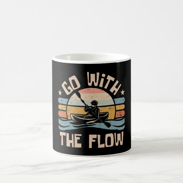 kayaking-funny coffee mug (Center)