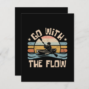 kayaking-funny enclosure card