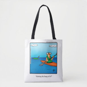 Kayaking Humour Tote Bag Gift "Spectickles"