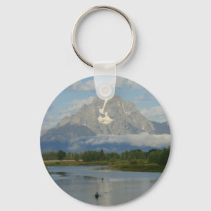 Kayaking in Grand Teton National Park Keychain