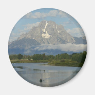 Kayaking in Grand Teton National Park Magnet