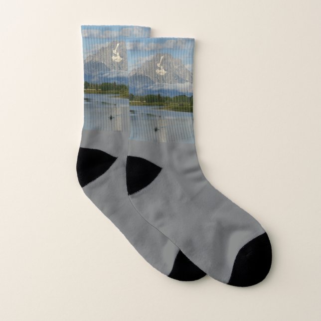 Kayaking in Grand Teton National Park Socks (Pair)