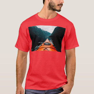 Kayaking in Norway fjord T-Shirt