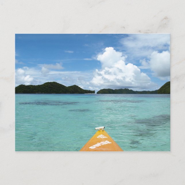 Kayaking in Paradise Postcard (Front)