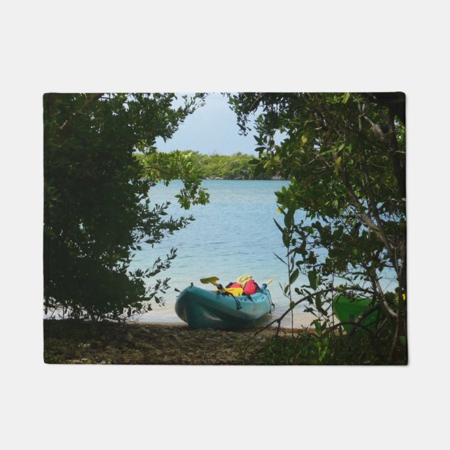 Kayaking in St. Thomas US Virgin Islands Doormat (Front)
