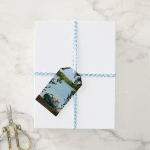 Kayaking in St. Thomas US Virgin Islands Gift Tags