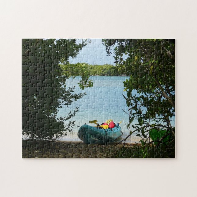 Kayaking in St. Thomas US Virgin Islands Jigsaw Puzzle (Horizontal)