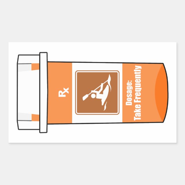 Kayaking Is My Drug Sticker (Front)