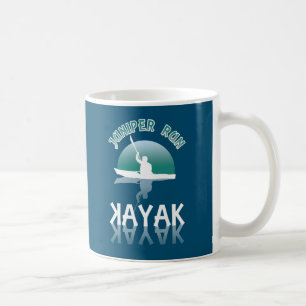 Kayaking Juniper Run - Kayak Coffee Mug