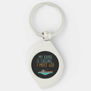 Kayaking Kayak Gift Keychain