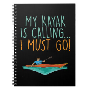 Kayaking Kayak Gift Notebook