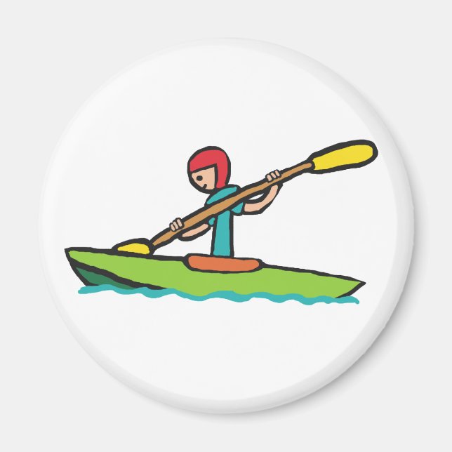 Kayaking Magnet (Front)