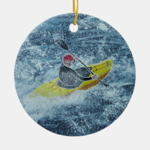Kayaking ornament