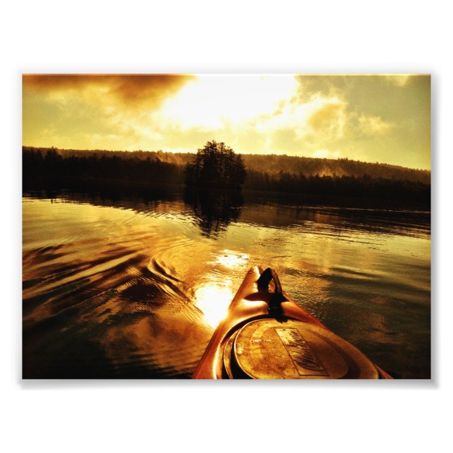 Kayaking Photo Print (Front)