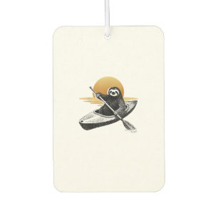 Kayaking Sloth Kayak, Kayaker, Canoe Paddling T-Sh Air Freshener