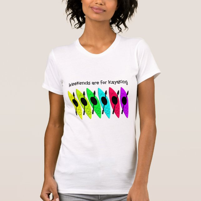 Kayaking T-Shirts and Hats (Front)