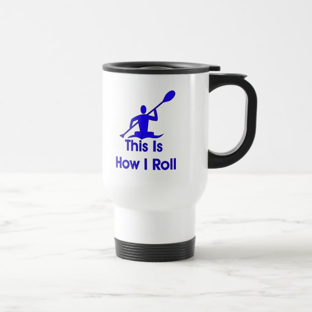 Kayaking Travel Mug (Right)