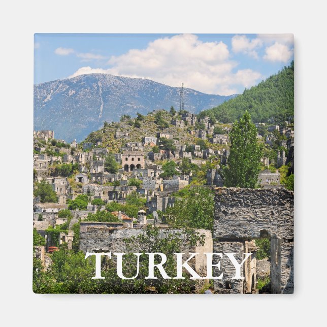 Kayakoy, TURKEY Magnet (Front)