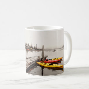 Kayaks By The Lake Coffee Mug