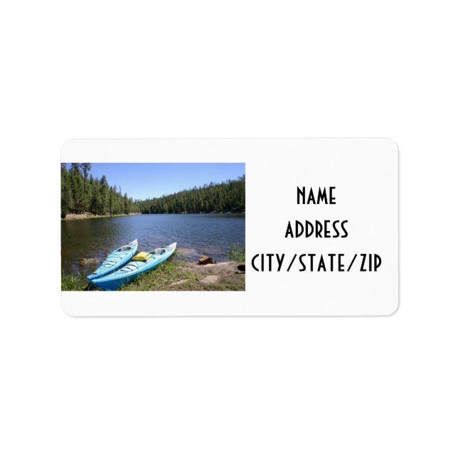***KAYAKS*** ÉTIQUETTES DE ADRESSE (Devant)