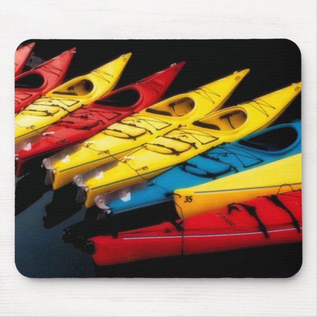 Kayaks Mouse Pad (Front)