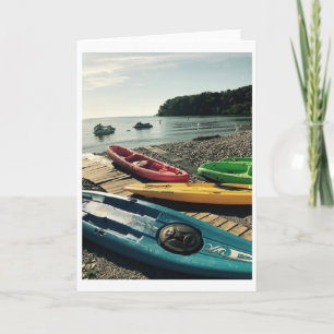 "Kayaks on Put-in-Bay" Greeting Card
