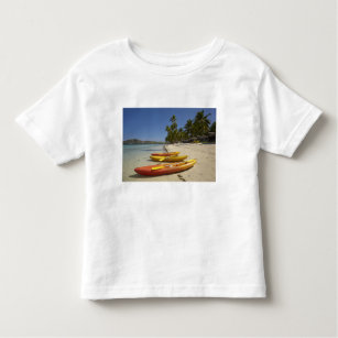 Kayaks on the beach, Plantation Island Resort Toddler T-shirt