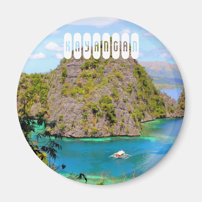 Kayangan Lake Magnet (Front)