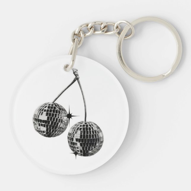 Kaychain cherry keychain (Back)